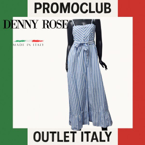 Рокля Denny Rose  Jeans, размер 44, 100% памук, синя, Италия